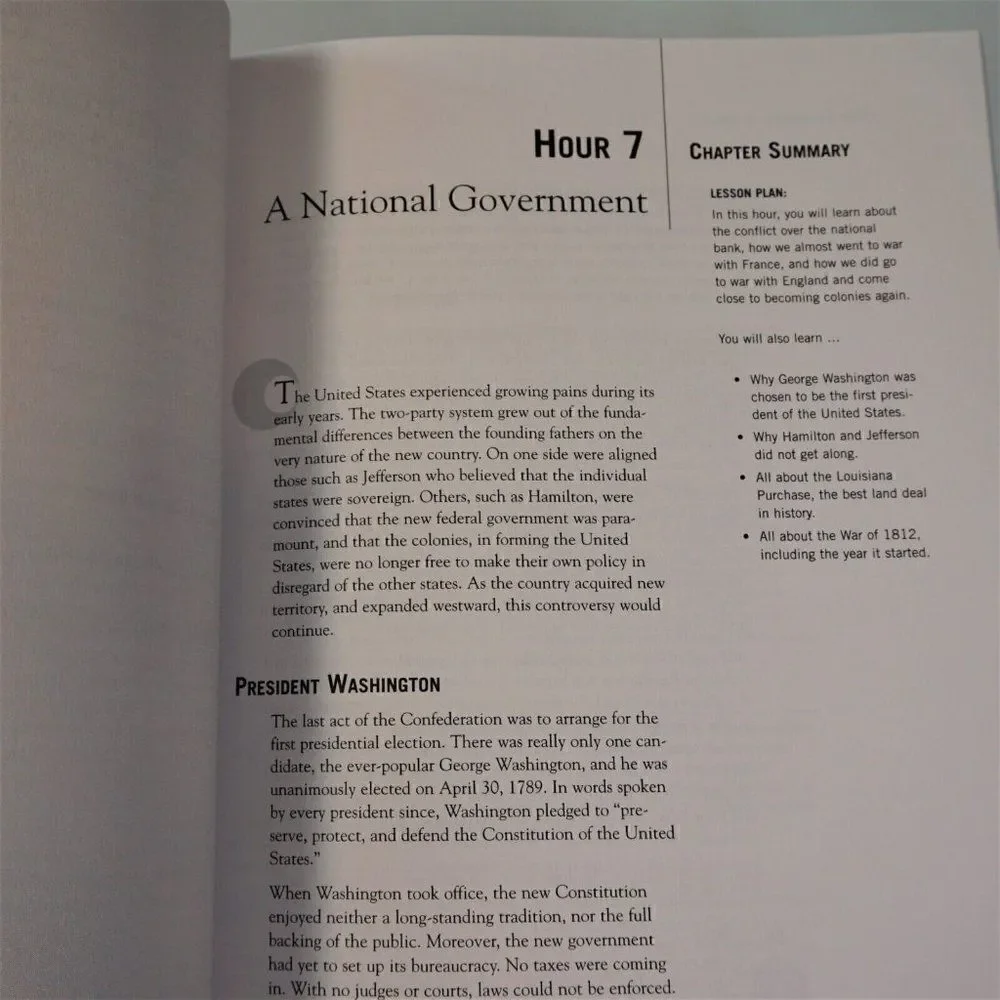 Alpha Teach Yourself American History in 24 Hours by Robert Davenport 2002